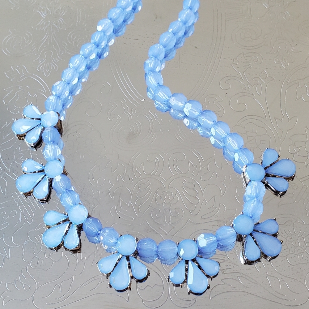 LC Periwinkle Statement Necklace